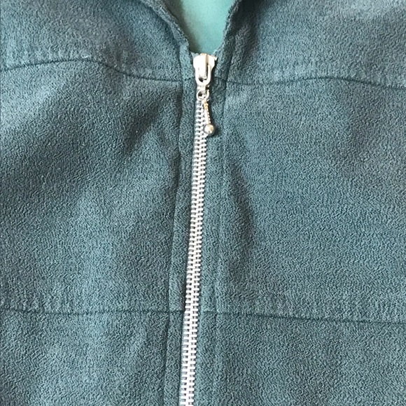 BOSS LADY!! Skirt Set with Long Sleeves Front Zip Top and with Back Zip Skirt - Picture 4 of 8